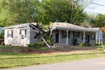 Storm Damage in Johns Creek, Georgia